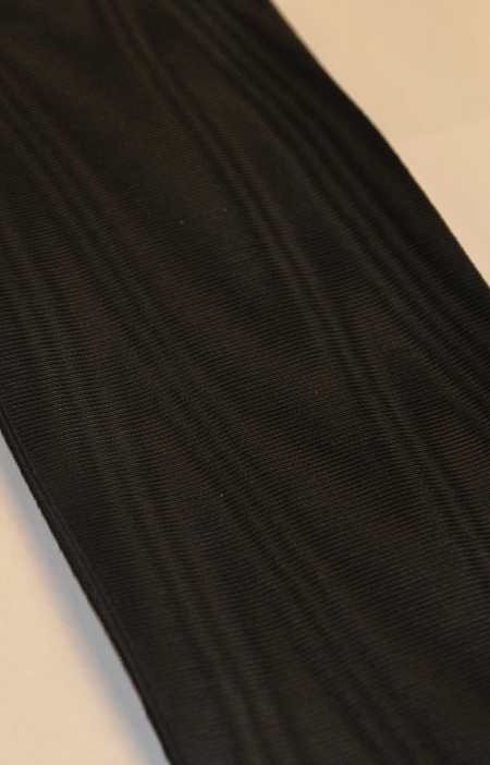 Black Sash Ribbon - 100 mm (per meter) - Click Image to Close